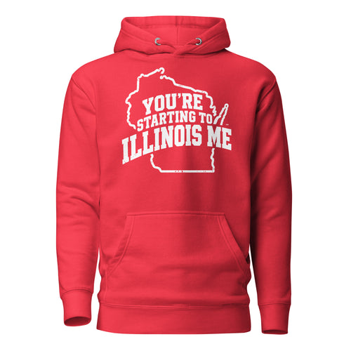 Breesse Madtown Hoodie in Madison Wisconsin gameday colors