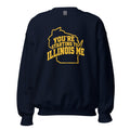 The Sweep Pennant Crewneck baseball rivalry sweatshirt in Wisconsin gameday colors
