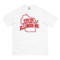 The VarsiTee collegiate style rivalry shirt in Wisconsin gameday colors